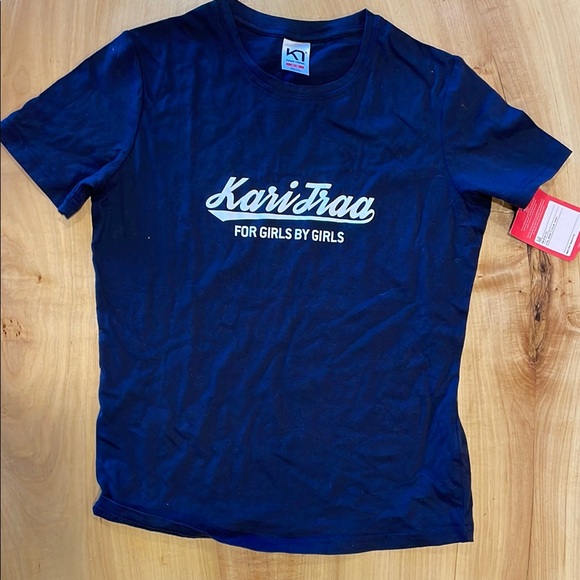 Kari Traa Navy T-Shirt - Picture 1 of 1